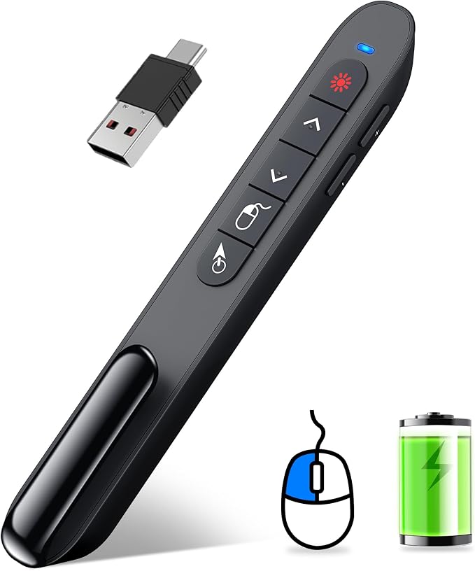 DINOSTRIKE Wireless Presenter Remote by DINOSTRIKE
