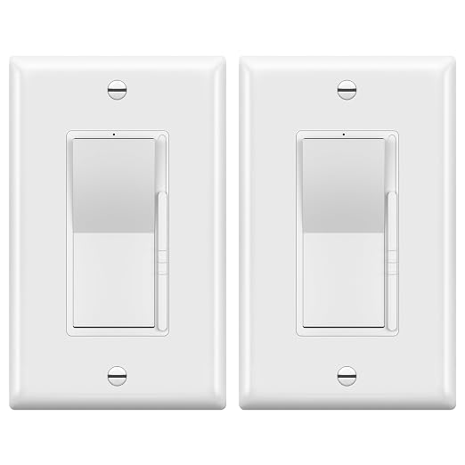 TOPGREENER Dimmer Light Switch, LED Dimmer Switches by TOPGREENER