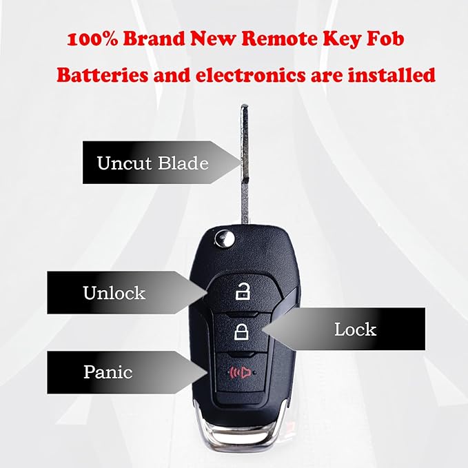 MechanMagic Flip Key Fob Replacement Compatible - Image 5