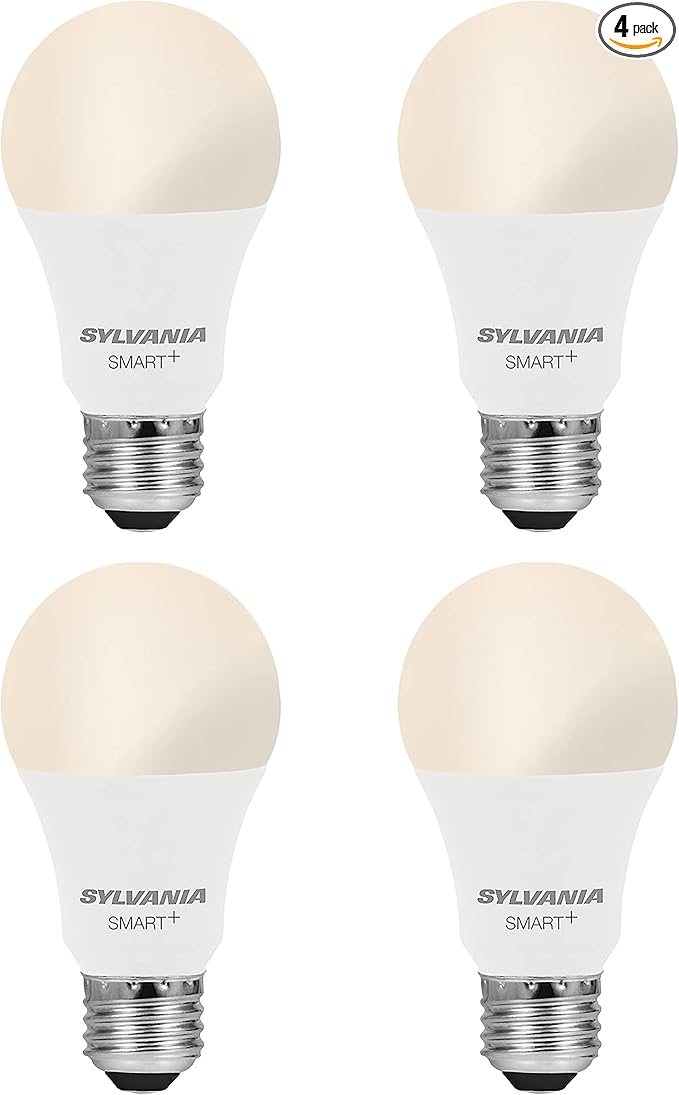 SYLVANIA Wifi LED Smart Light Bulb, Soft White, Compatible by LEDVANCE