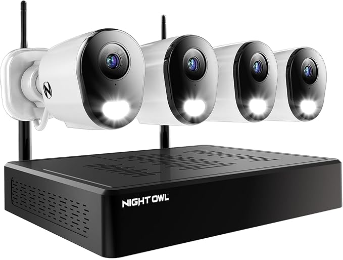 Night Owl 10 Channel Bluetooth Video Home Security Camera System by NightOwl