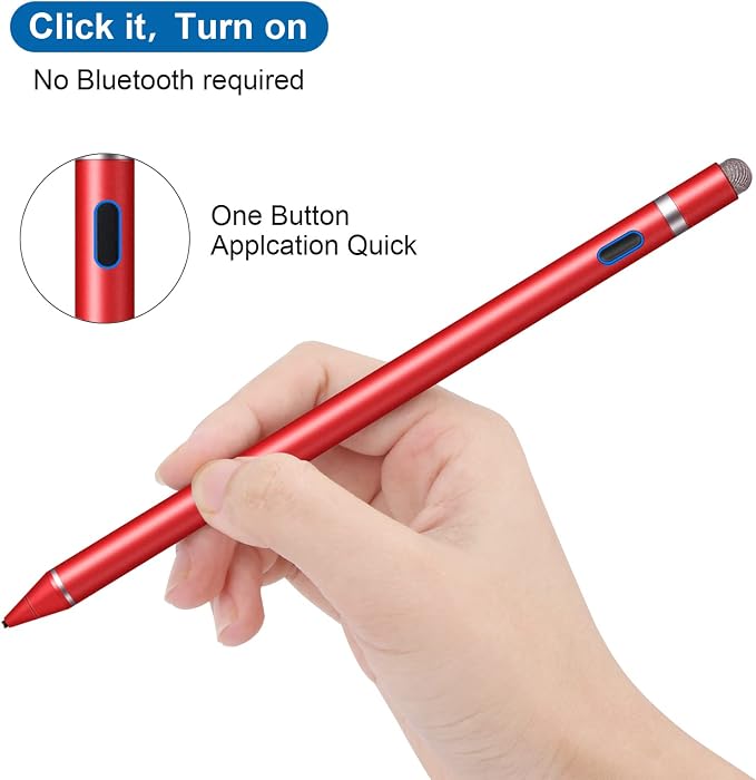 Active Stylus Pens for Touch Screens, Active Pencil Smart Digital Pens Fine - Image 5