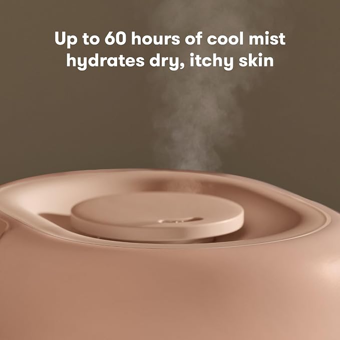 Frida Baby 3-in-1 Cool Mist Humidifier for Large Rooms, Top Fill Humidifier for Bedroom, Allergy Relief, 60 Hour Runtime + Nightlight, Auto Shut-Off, Quiet, Carry Handle, Essential Oil Diffuser - Image 4