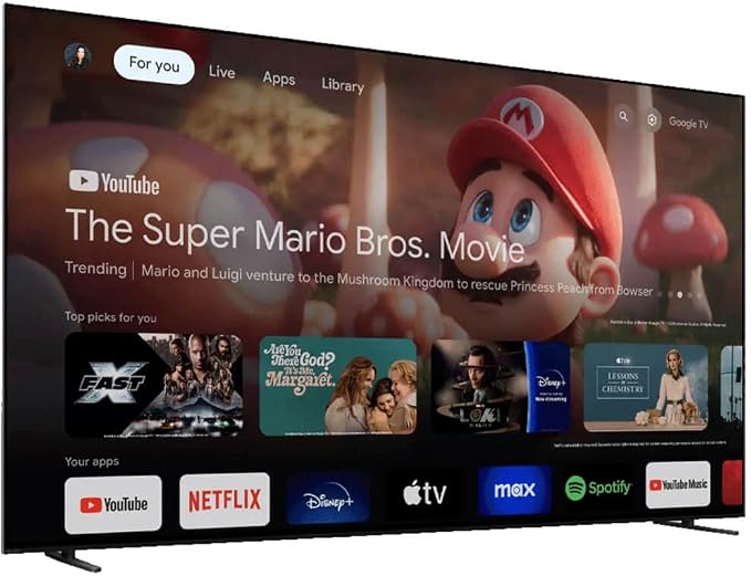Sony - 65" Class BRAVIA 8 OLED 4K UHD Smart Google TV - K65XR80C (Renewed) - Image 2