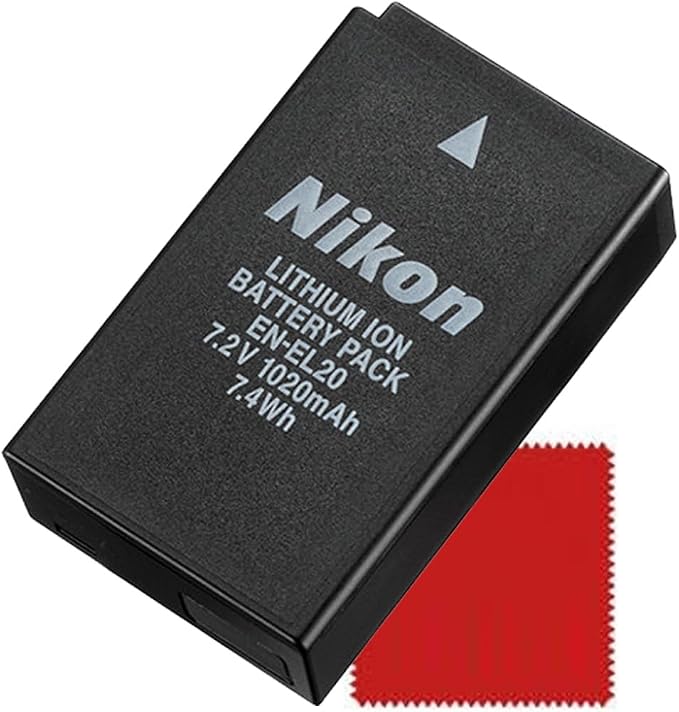 Nikon EN-EL20 Rechargeable Li-ion Battery Bundle by Nikon