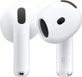 Apple AirPods 4 Wireless Earbuds, Bluetooth Headphones, with Active Noise Cancellation, Adaptive, Transparency Mode, Personalized Spatial Audio, USB-C Charging Case, Wireless Charging, H2 Chip by Apple