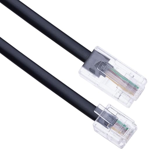 Keple 1m RJ11 to RJ45 Cable Phone Telephone Cord RJ11 6P4C to RJ45 8P8C - Image 3