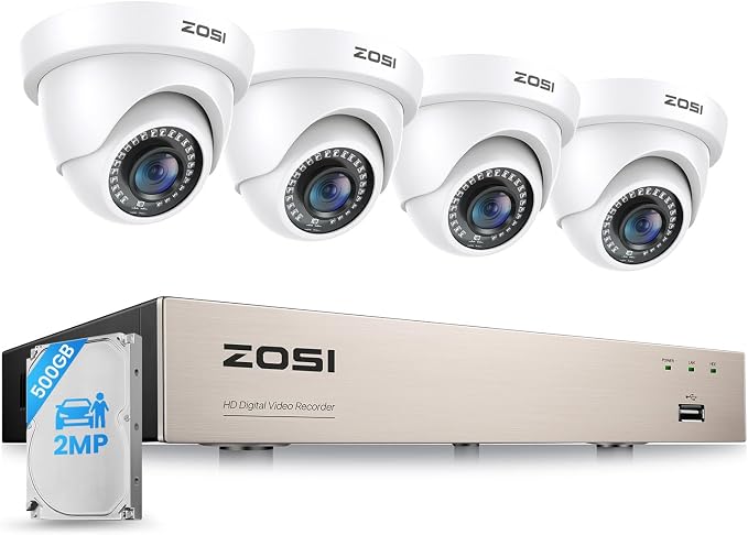 ZOSI 3K Lite 8CH Home Security Camera System by ZOSI