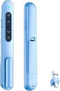 QUI Presentation Clicker with Volume Control, 2.4GHz USB Wireless Presenter by QUI
