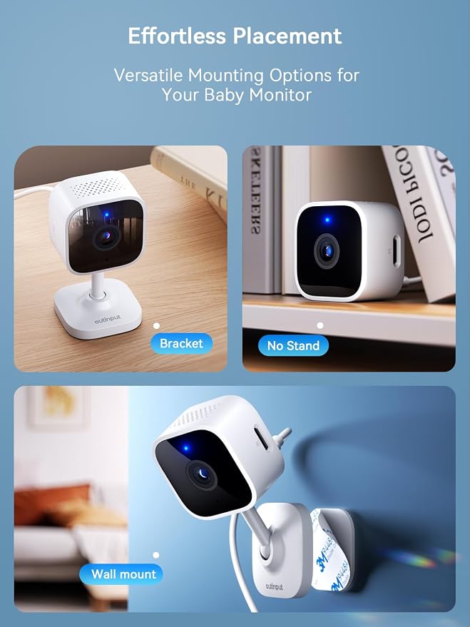 Outinput Indoor Security Camera, 2K WiFi Home Camera - Image 3