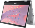 ASUS Chromebook Flip CX1 Convertible Laptop, 14" FHD NanoEdge 360-degree Touchscreen, Intel Celeron N4500 Processor, 128GB eMMC Storage, 8GB RAM, ChromeOS, Transparent Silver, CX1400FKA-AS88FT by Unknown