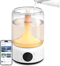LEVOIT Smart Humidifiers for Bedroom, 4.2L Top Fill for Large Room with 42H Runtime, Dishwasher Safe Easy to Clean, 21dB Cool Mist for Baby, Plants, APP/Voice Control, Scene Mode With Light & Music by Levoit