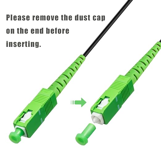 30 Meters SC/APC to SC/APC Fiber Optic Internet Cable, Outdoor Armored Single - Image 7