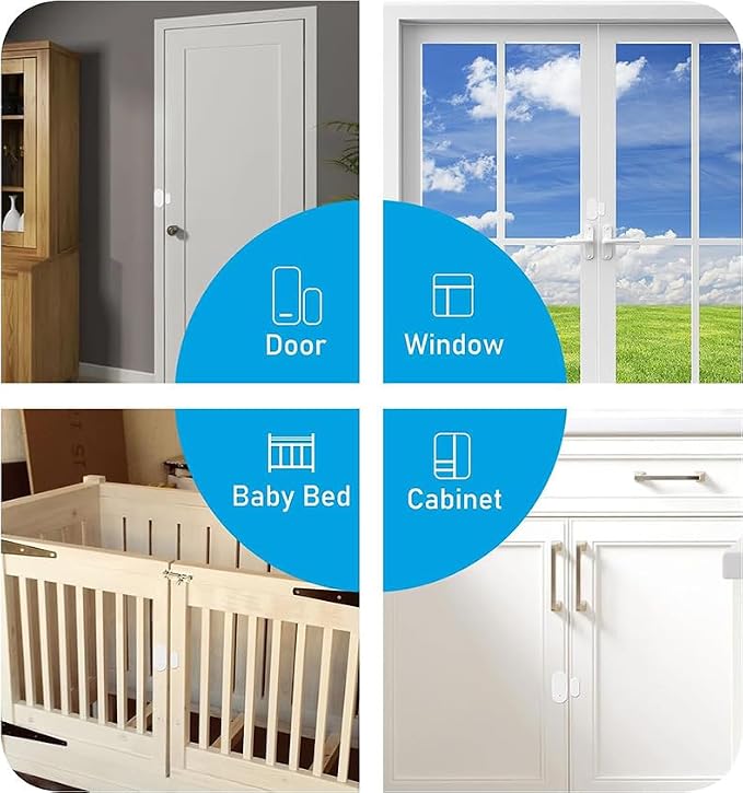 Zigbee Door Window Sensor, Mini Wireless Contact Sensor, Home Automation - Image 6