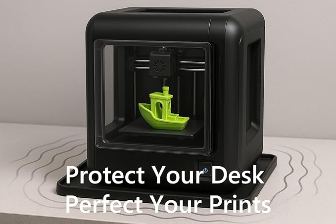 Silicone Mat for 3D Printers, Anti-Slip Pad Compatible - Image 2