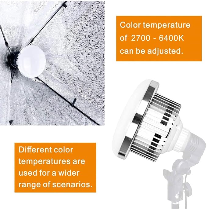 Skytex 2Pack 85W Photography Light Bulb 2700-6400K Colour Temperatures Dimmable - Image 5