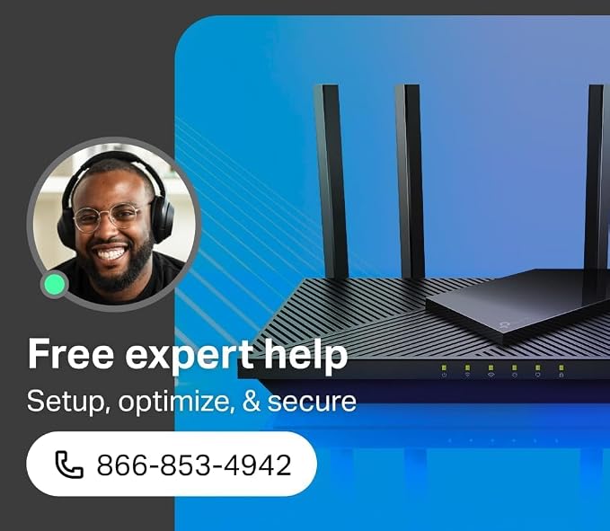 TP-Link AX1800 WiFi 6 Router – Dual Band Wireless Internet, Easy Mesh, Works - Image 4