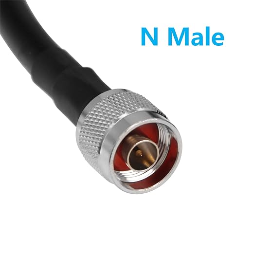 36ft N Male to SMA Male Cable, SMA to N Cable 50 ohm Ultra Low Loss KMR240 - Image 3