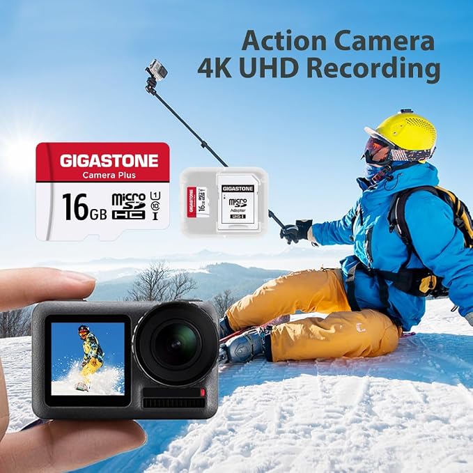 GIGASTONE 16GB Micro SD Card 10-Pack, Camera Plus, MicroSDHC Memory Card - Image 4