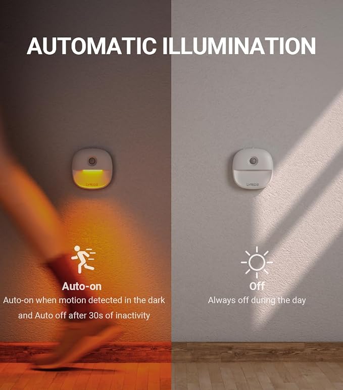 Lyridz Rechargeable Battery Night Light - Image 6