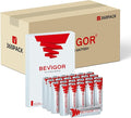 BEVIGOR Lithium AA Batteries, 360 Pack Lithium Iron Double A Battery by BEVIGOR
