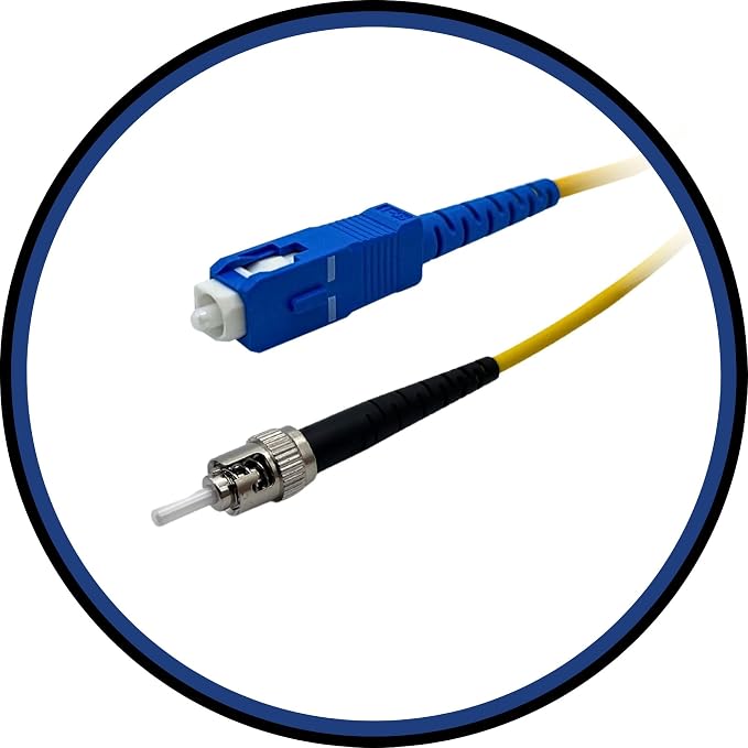 10M / 30ft SC/UPC to ST/UPC Fiber Optic Patch Cable by PacSatSales++-+Premium+Fiber