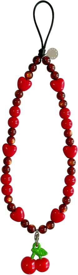 Drawwind Phone Charm Beaded Wristlet Strap Universal Cell Phone Lanyard Cute by Drawwind