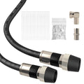 40ft RG6 Coaxial Cable, 75 Ohm TV Coax Cable by RELIAGINT