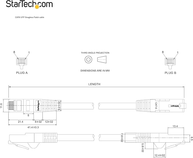 StarTech 125ft CAT6 Ethernet Cable - Image 6