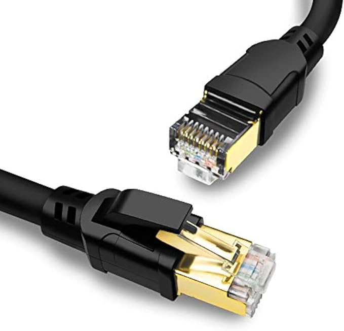 Yauhody CAT 8 Ethernet Cable 50 ft, High Speed 40Gbps 2000MHz SFTP Internet - Image 2