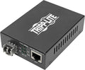 TRIPP LITE Multimode Fiber Optic to RJ45 Ethernet, PoE+ 48 VDC, 10/100/1000 Mbps by TrippLite