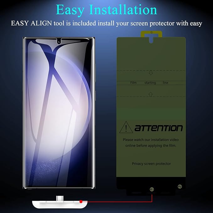 LYWHL, Anti-Spy Flexible Film Compatible Fingerprint + Camera Lens Glass - Image 5