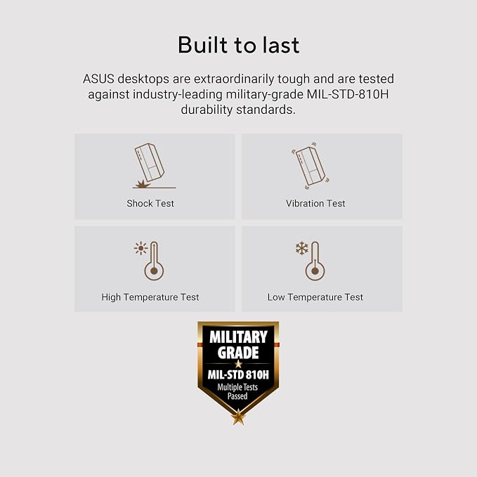ASUS V500 Mini Tower Desktop - Intel Core i7-16GB DDR5-512GB SSD – Windows 11 Home - Image 7