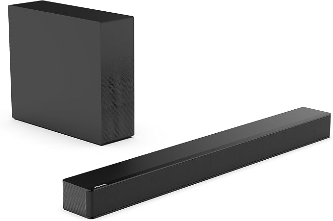Hisense HS2100 2.1ch Soundbar with Wireless Subwoofer, Dolby Audio, DTS Virtual:X, HDMI ARC, Bluetooth 5.3, Remote Control, 6 EQ Modes - Image 12