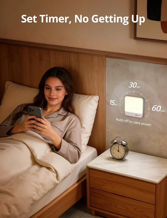 Bojim Rechargeable Remote Control Battery Operated Motion Sensor Ceiling Light - Image 8
