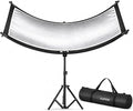 Curved Reflector, 71x24 Clamshell Light Reflector Kit by SUPON