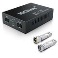 10G SFP+ Media Converter, Dual SFP+ Port, Fiber to Ethernet Converter by HiFiber