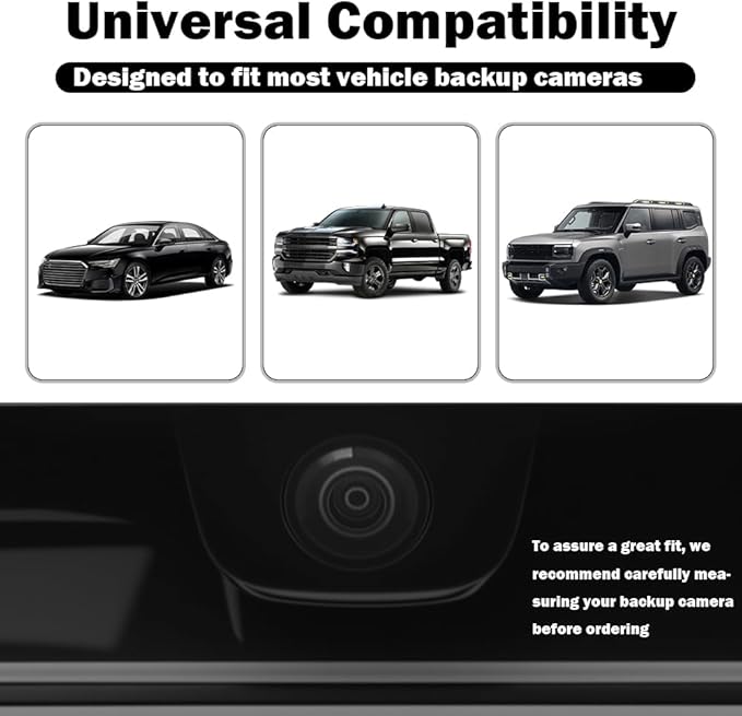 2PCS Backup Camera Rain Shield, Carbon Fiber Backup Camera - Image 7