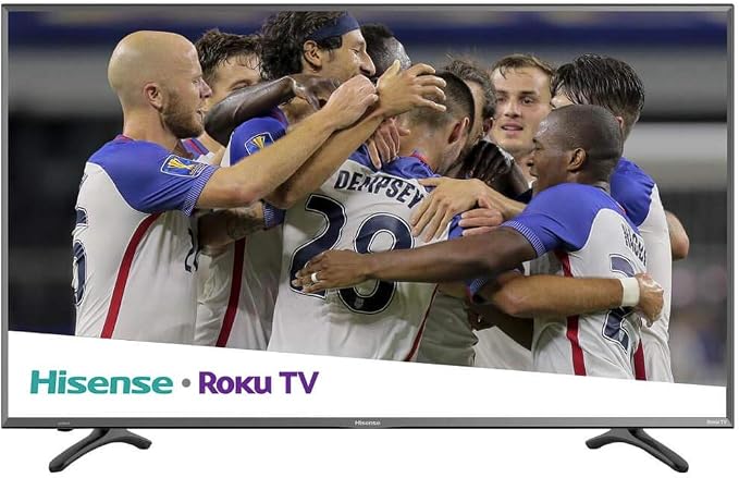 Hisense 50R7E 50-Inch 4K Ultra HD Roku Smart LED TV HDR (2019) by Hisense