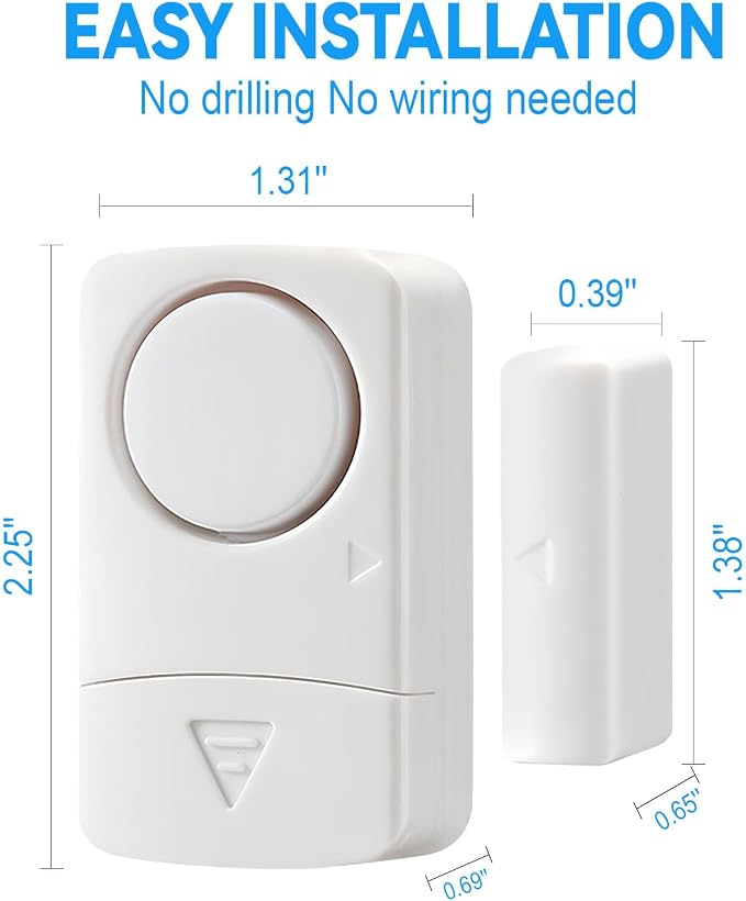 Window Door Alarm, 120db Door Alarm - Image 2