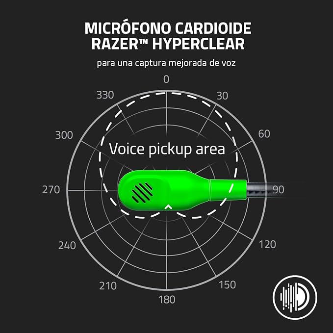 Razer BlackShark V2 X Gaming Headset, 3.5mm Audio Jack, Green - Image 3