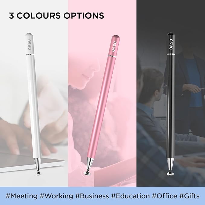 Pen for Samsung Tablet, Capacitive Disc Tip Stylus Pencil & Magnetic Cap - Image 6