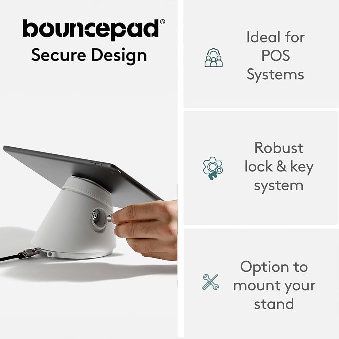 Bouncepad Click iPad POS Stand & Docking Station | iPad Stand - Image 6