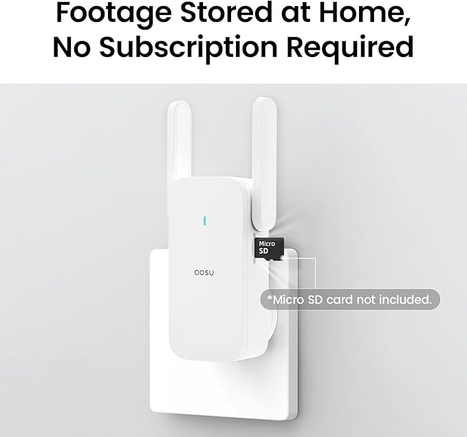aosu Wireless Doorbell Camera, Battery-Powered Video Doorbell - Image 3