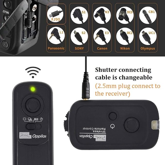 Pixel 2.4GHz Wireless Remote Shutter Release UC1 - Image 5