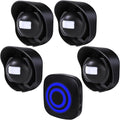 Driveway Alarm-328ft Long Range Wireless Driveway Alarm Weatherproof Outdoor by Shaogax