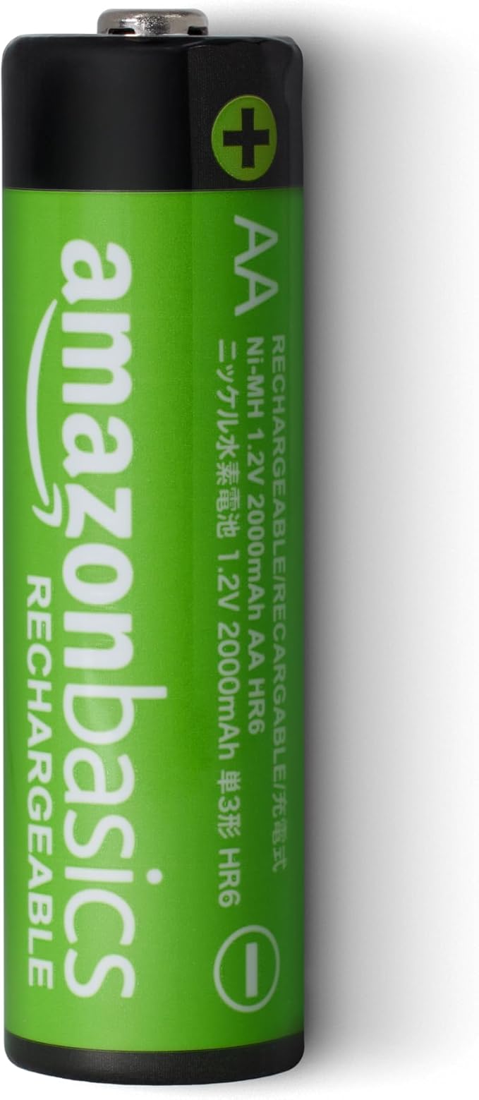 Amazon Basics 16-Pack Rechargeable AA NiMH Batteries, 2000 mAh, Low Self - Image 4