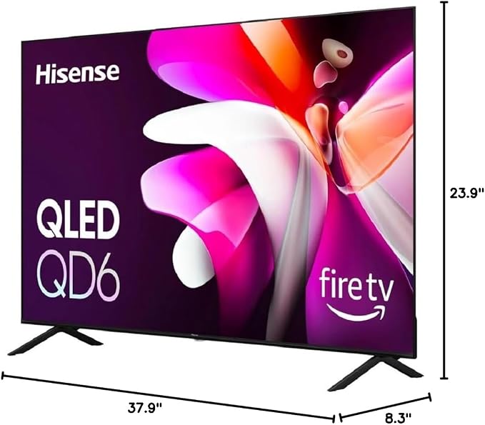 Hisense 43" Class QD6 Series 4K UHD QLED LCD TV 43QD65NF - Image 6