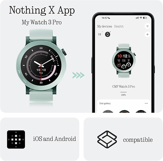 CMF BY NOTHING Watch 3 Pro Smart Watch - Image 8