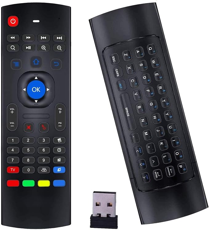 Air Mouse Remote MX3 Pro, 2.4G Wireless Mini Keyboard, Universal Remote Control by Unknown